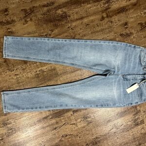 Stylish Light Blue Women's Straight Leg Jeans